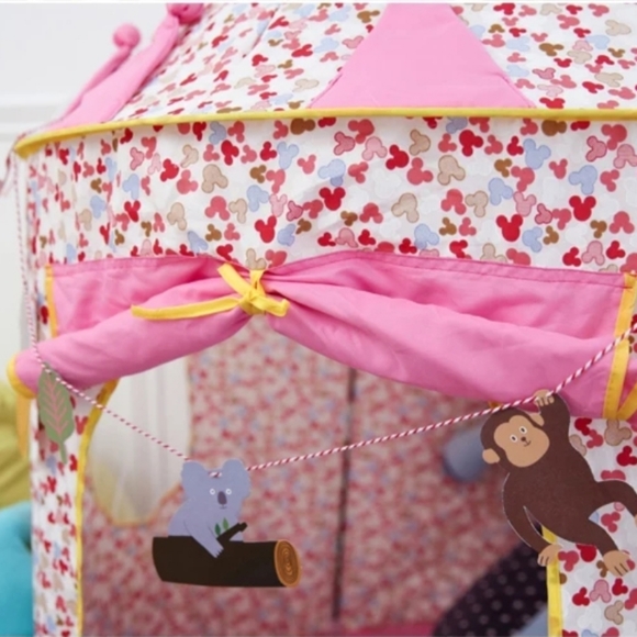 New Cotton Mickey Mouse Princess Castle/ Play Tent - Picture 5 of 8